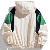 Bob | Windjack met colour-block design en capuchon