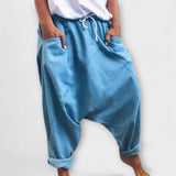 Hara - Losse harem broek met koord