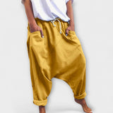 Hara - Losse harem broek met koord