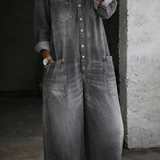 Helena - Jumpsuit met Lange Mouwen en Ontblote Schouders