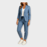 Nikol - Dames kostuum met blazer en jogger broek