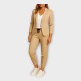 Nikol - Dames kostuum met blazer en jogger broek