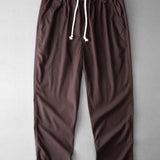 Dave | Linnen broek straight leg