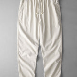 Dave | Linnen broek straight leg