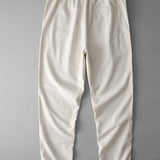 Dave | Linnen broek straight leg