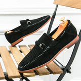Dave | Suède penny loafers Firenze