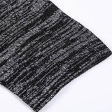 David | Slim-fit gebreide trui met capuchon