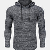 David | Slim-fit gebreide trui met capuchon