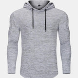 David | Slim-fit gebreide trui met capuchon