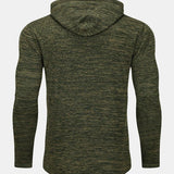 David | Slim-fit gebreide trui met capuchon