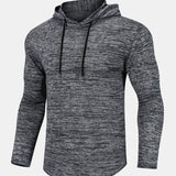 David | Slim-fit gebreide trui met capuchon