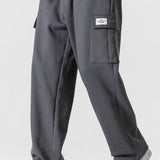 Dennis | Jersey cargo broek relax fit