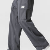 Dennis | Jersey cargo broek relax fit