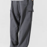 Dennis | Jersey cargo broek relax fit