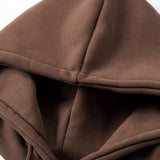 Dolf | Raglanhoodie met patchworkdetails