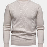 Douwe | Jacquardtrui met geometrisch patroon