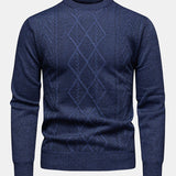 Douwe | Jacquardtrui met geometrisch patroon
