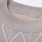 Douwe | Jacquardtrui met geometrisch patroon
