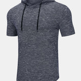 Eduard | Slim-fit gebreid T-shirt met capuchon