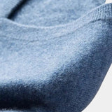 Gatze | Blauwe trui met V-hals