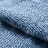 Gatze | Blauwe trui met V-hals