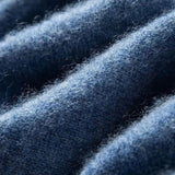 Gatze | Blauwe trui met V-hals