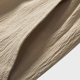 Erik | Kreukstof broek straight leg