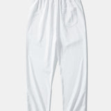 Erik | Kreukstof broek straight leg