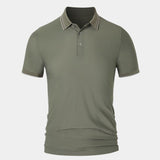 Ernst | Bruine klassieke polo