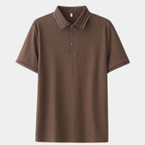 Ernst | Bruine klassieke polo