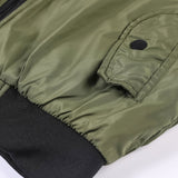 Evert | Bomber jack met coltrechterkraag