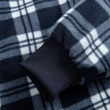 Evert | Geruite flanellen hoodie met teddyvoering