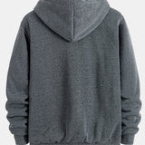 Fedde | Hoodie met teddyfleecevoering