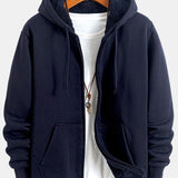 Fedde | Hoodie met teddyfleecevoering