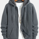 Fedde | Hoodie met teddyfleecevoering