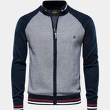 Daan | Gebreid vest met rits