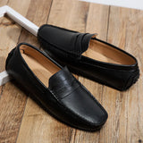 Ferre | Leren zomerloafers met ontspannen pasvorm