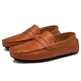 Ferre | Leren zomerloafers met ontspannen pasvorm