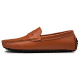 Ferre | Leren zomerloafers met ontspannen pasvorm