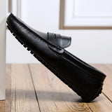 Ferre | Leren zomerloafers met ontspannen pasvorm