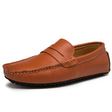 Ferre | Leren zomerloafers met ontspannen pasvorm