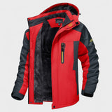 Jorrit | Groene outdoorjas met capuchon
