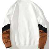 Floris | Sweater met kleurvlakken en ronde hals