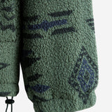 Floris | Teddyfleece jas met Azteekse print