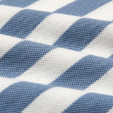 Fokko | Blauwe gestreepte polo
