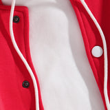 Folkert | Baseball jack met contrasterende boorden