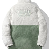 Frank | Omkeerbare teddyfleece jas