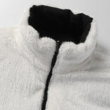 Frank | Omkeerbare teddyfleece jas