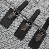 Freek | Coltrui met leren gespdetails