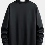 Freek | Sweater met kleurvlakken en ronde hals